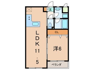 Harmony court 宮町の物件間取画像